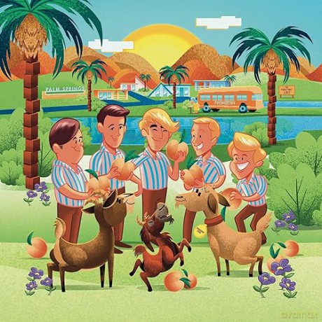 Beach Boys Present Abcs Of California - David Calcano [KSIĄŻKA]