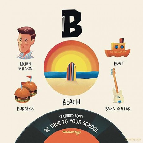 Beach Boys Present Abcs Of California - David Calcano [KSIĄŻKA]