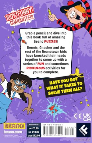 Beano Pocket Puzzles - Beano Studios [KSIĄŻKA]