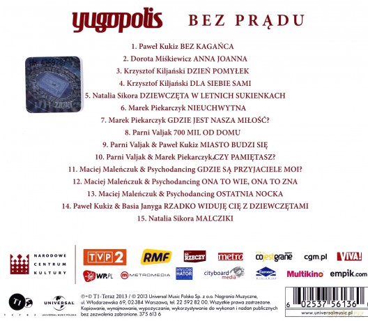Yugopolis: Bez Prądu [CD]