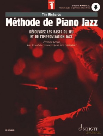 Beginning Jazz Piano French - Tim Richards [KSIĄŻKA]