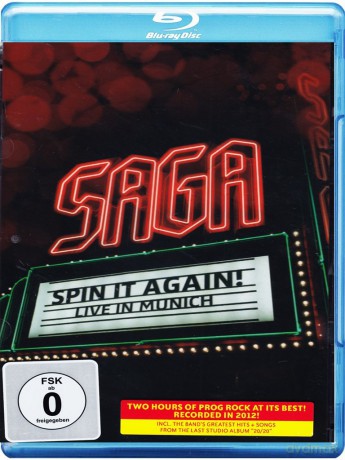 Saga: Spin It Again Live In Munich [Blu-Ray]