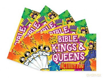 Bible Kings Queens Activity Fun 5 Pack [KSIĄŻKA]