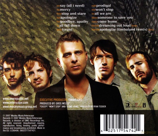 Onerepublic: Dreaming Out Loud [CD]