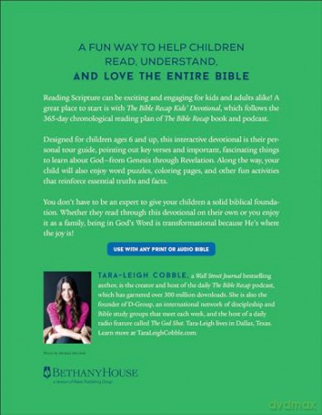 Bible Recap Childrens Devotional The - Tara-Leigh Cobble [KSIĄŻKA]