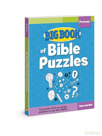 Big Book Of Bible Puzzles For Preteens - David C Cook [KSIĄŻKA]