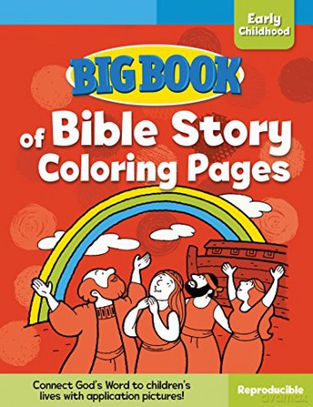 Big Book of Bible Story Coloring Pages for Early Childhood (Big Books) - David C Cook [KSIĄŻKA]