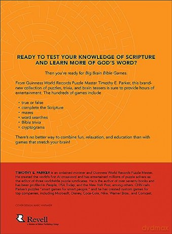 Big Brain Bible Games - Timothy E. Parker [KSIĄŻKA]