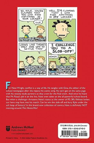 Big Nate 30 This Means War - Lincoln Peirce [KSIĄŻKA]