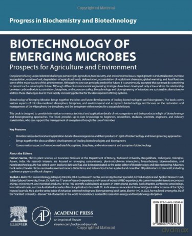 Biotechnology Of Emerging Microbes - Hemen Sarma [KSIĄŻKA]