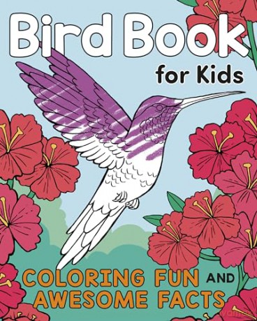 Bird Book For Kids Colouring Book - Kat Henries-Meisner [KSIĄŻKA]