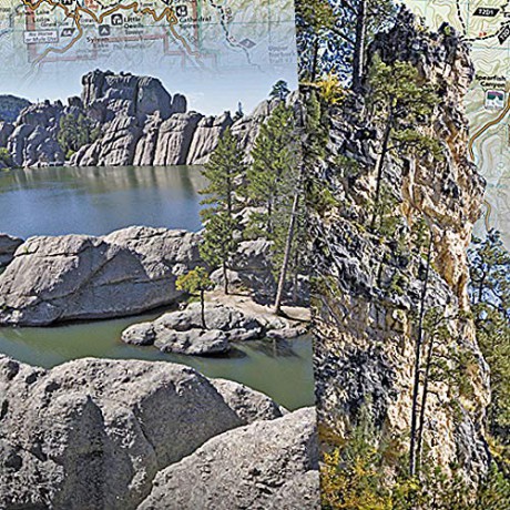 Black Hills Natforest Map Pack - National Geographic [KSIĄŻKA]