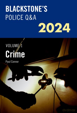 Blackstones Police Q&A 2024 Vol1 Crime - Paul Conner [KSIĄŻKA]