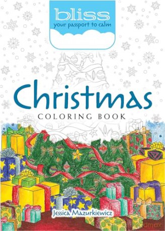 Bliss Christmas Coloring Book - Jessic Mazurkiewicz [KSIĄŻKA]