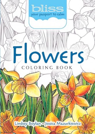 Bliss Flowers Coloring Book - Boylan L [KSIĄŻKA]
