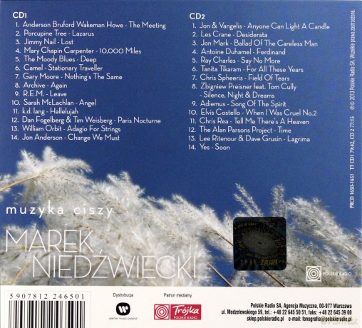 Marek Niedźwiecki: Muzyka Ciszy (digipack) [2CD]