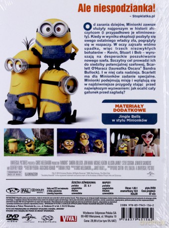 Minionki (booklet) [DVD]