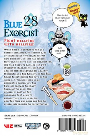 Blue Exorcist Vol 28 - Kazue Kato [KSIĄŻKA]