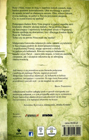 Podróż do miasta świateł. Rose de Vallenord - Małgorzata Gutowska-Adamczyk [KSIĄŻKA]