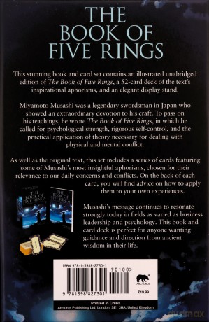 Book Of Five Rings Book & Card Deck - Miyamoto Musashi [KSIĄŻKA]