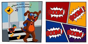 Boom Boom Boom Youre A Superhero [KSIĄŻKA]