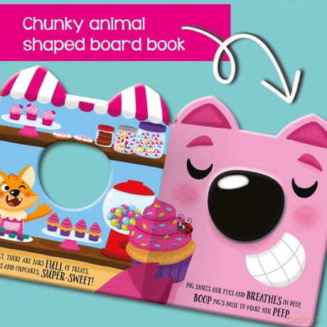 Boop My Nose Hungry Pig - Claire Baker [KSIĄŻKA]