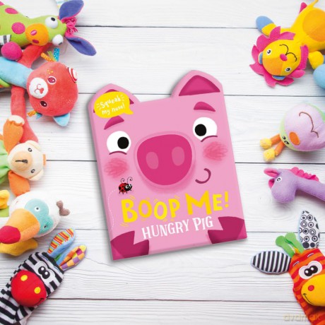 Boop My Nose Hungry Pig - Claire Baker [KSIĄŻKA]