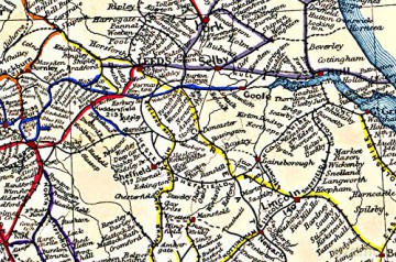 Bradshaw's Railway Map Great Britain and Ireland 1852 (George Bradshaw Railway Maps Collection) - George Bradshaw [KSIĄŻKA]