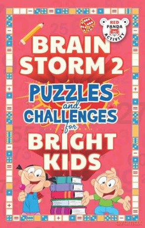 Brain Storm: Puzzles and Challenges for Bright Kids - Red Panda [KSIĄŻKA]
