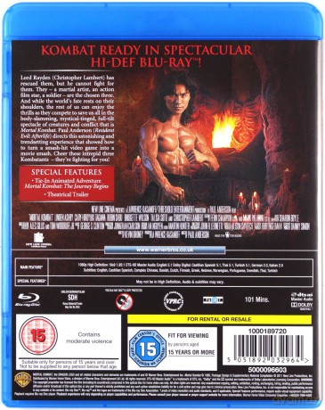 Mortal Kombat [Blu-Ray]