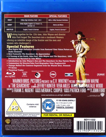 The Searchers (Poszukiwacze) [Blu-Ray]