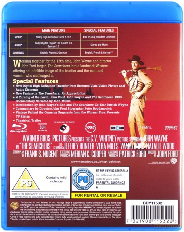 The Searchers (Poszukiwacze) [Blu-Ray]