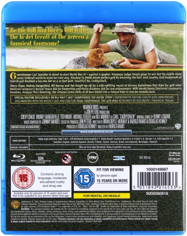 Caddyshack (Golfiarze) [Blu-Ray]
