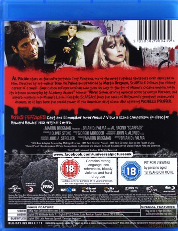 Scarface (Człowiek z blizną) [Blu-Ray]