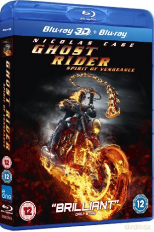 Ghost Rider 2 Spirit of Vengeance [Blu-ray 3D]+[Blu-Ray]