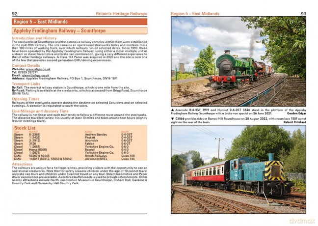 Britain's Heritage Railways - Andy Chard [KSIĄŻKA]