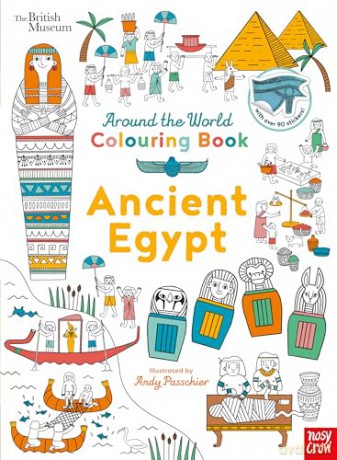 British Museum: Around the World Colouring: Ancient Egypt - Andy (Il) Passchier [KSIĄŻKA]