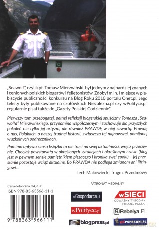 Seawolf o polityce - Tomasz Mierzwiński [KSIĄŻKA]