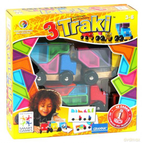 3 Traki - układanka logiczna Smart Games [GRA]