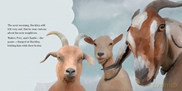Buckley the Highland Cow and Ralphy the Goat: A True Story about Kindness, Friendship, and Being Yourself - Renee M Rutledge [KSIĄŻKA]