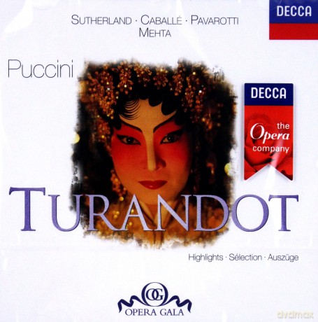 Opera Gala Mehta: Puccini\'turandot\' [CD]