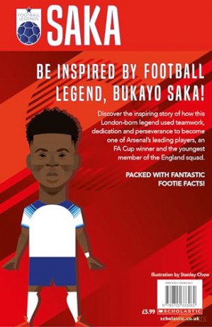 Bukayo Saka - Ben Lerwill [KSIĄŻKA]