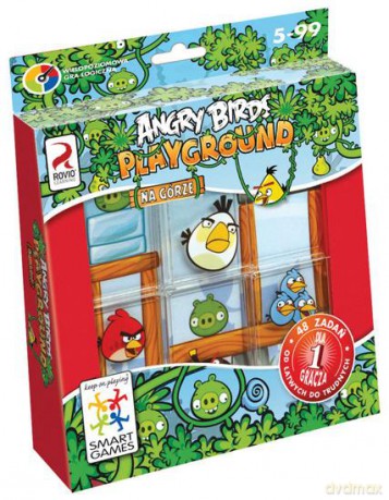 Angry Birds na górze - układanka logiczna Smart Games [GRA]