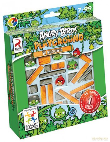 Angry Birds w budowie - układanka logiczna Smart Games [GRA]