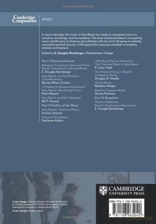 Cambridge Companion To Amy Beach - E. Dougla Bomberger [KSIĄŻKA]