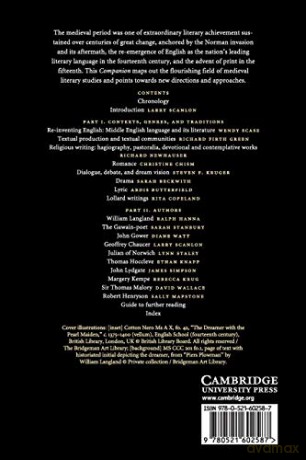 Cambridge Companion To Medieval English - Larry Scanlon [KSIĄŻKA]