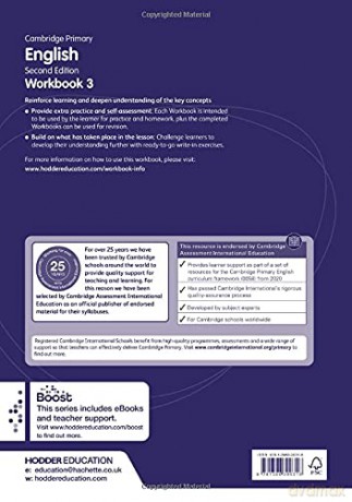 Cambridge Primary English Workbook 3 - Sarah Snashall [KSIĄŻKA]