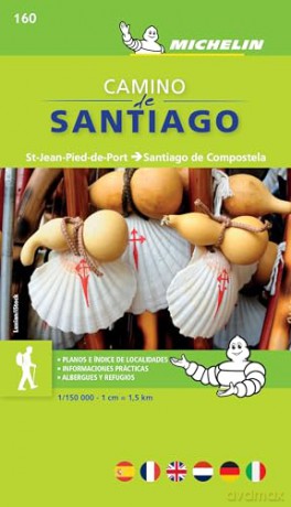 Camino De Santiago Zoom Map 160 - Michelin [KSIĄŻKA]