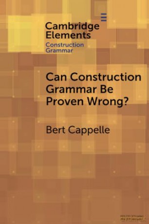 Can Construction Grammar Be Proven Wron - Cappelle Bert [KSIĄŻKA]