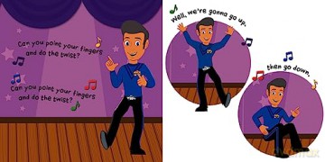 Can You Point Your Fingers (And Do The Twist): Read Along to the Song! (Wiggles) [KSIĄŻKA]